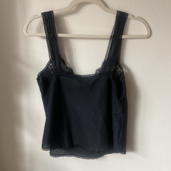 Vintage Christian Dior Lace Tank Top - Picture 6 of 7